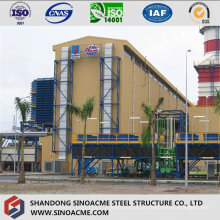 Estrutura de estrutura de aço para planta de alta altitude